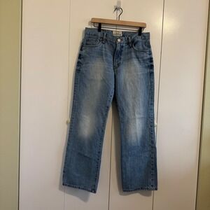 Aeropostale Benton Original Bootcut Jeans Mens 32x32 Light Wash Denim Cotton